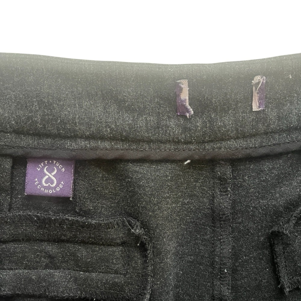 NYDJ Women's Size 14 Trouser Gray Straight Leg Stretch Career Work‎ Capsule - Picture 4 of 8